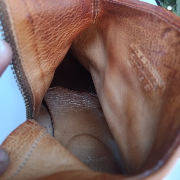 N.D.C Santa Monica Made By Hand Stacked Heel Zip Up Ankle Boots Size 37 - Picture 10 of 12